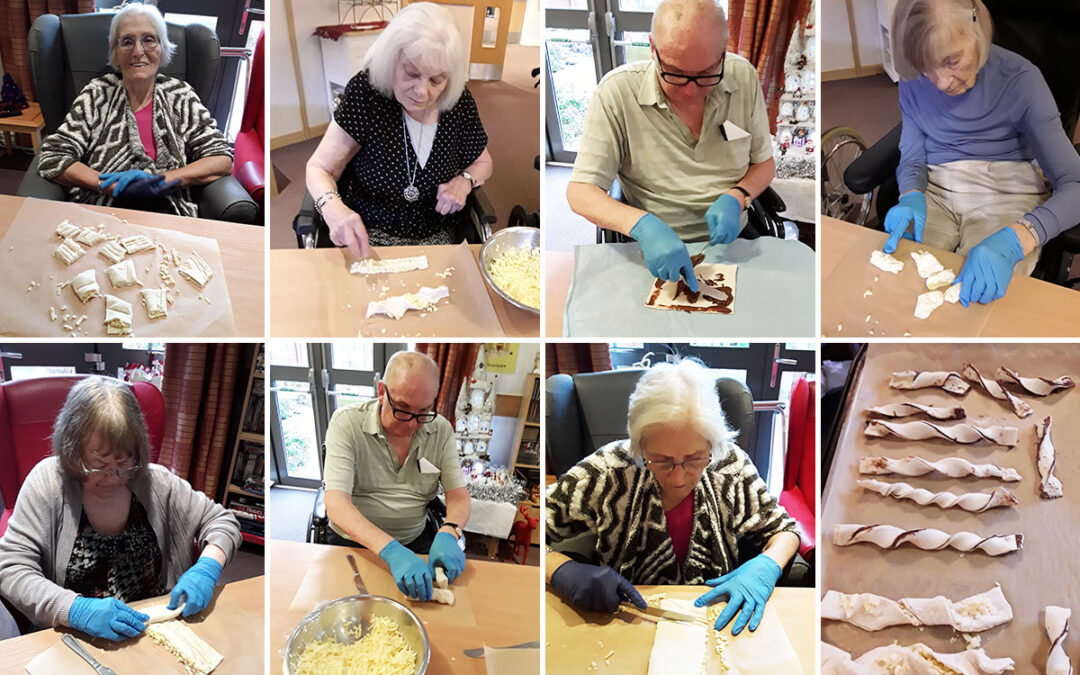 Cookery Club tasty treats at Hengist Field Care Home