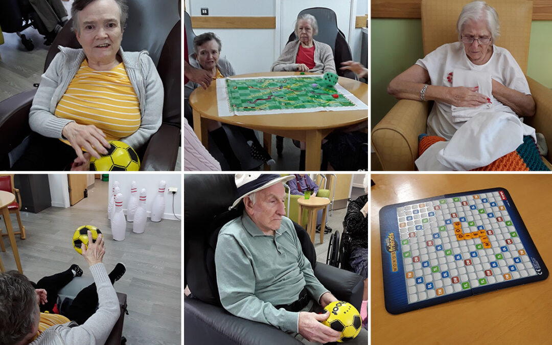 Fun and games at Hengist Field Care Home