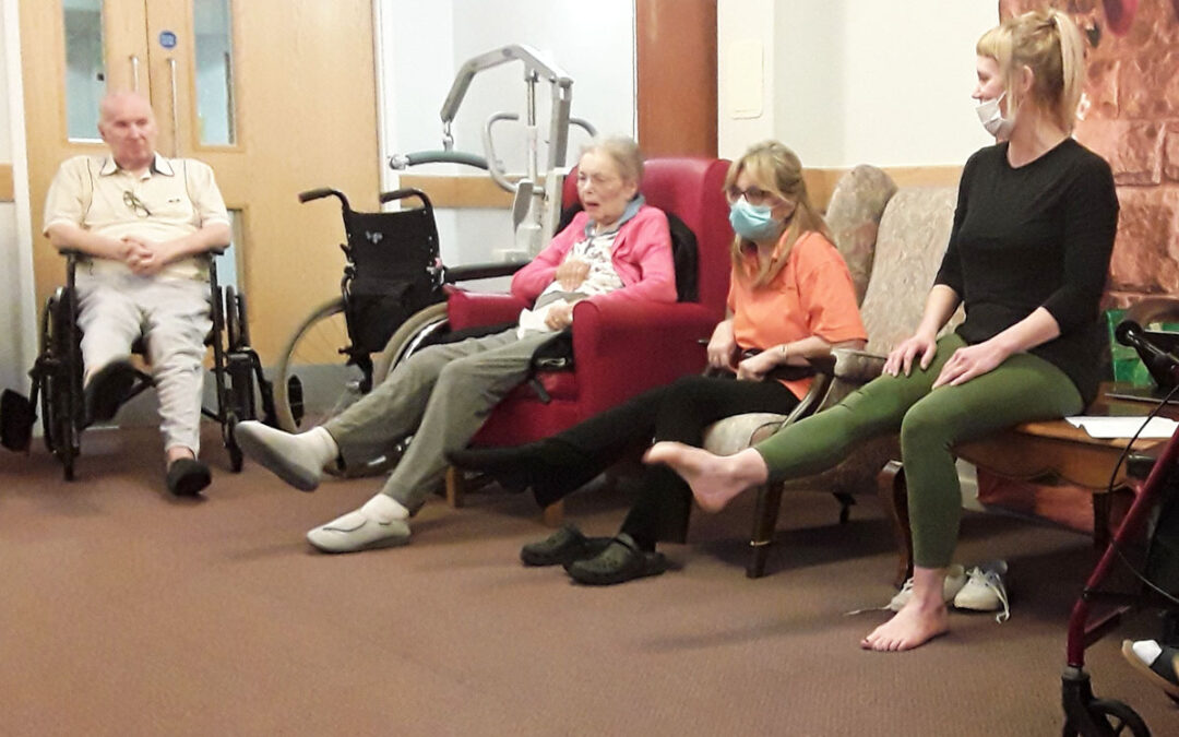 Meditation with Nina at Hengist Field Care Home