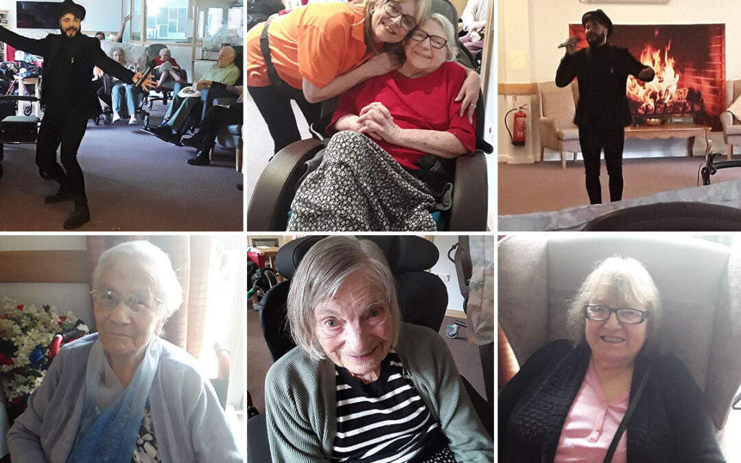An afternoon with Liam Joseph at Hengist Field Care Home