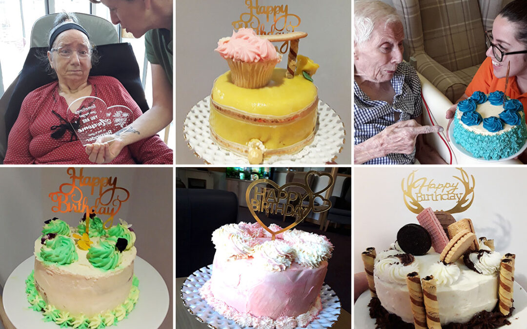 June birthday celebrations at Hengist Field Care Home