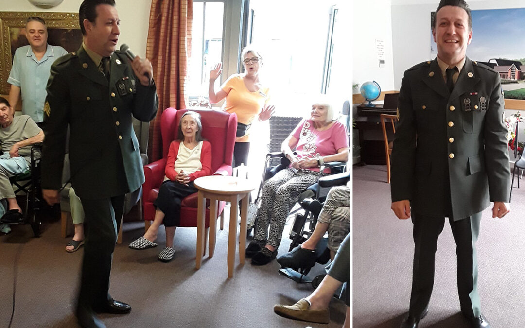 Independence Day celebrations at Hengist Field Care Home