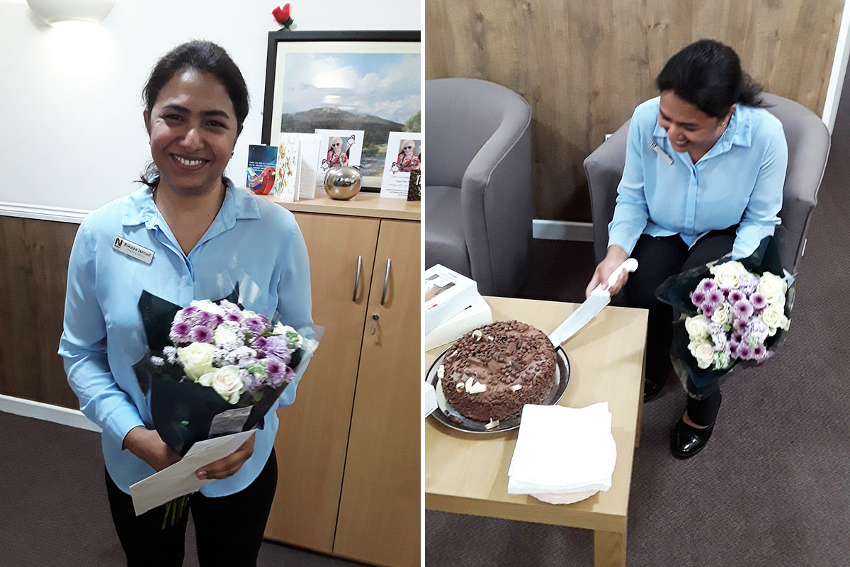 40th birthday celebrations for Rikaza at Hengist Field Care Home