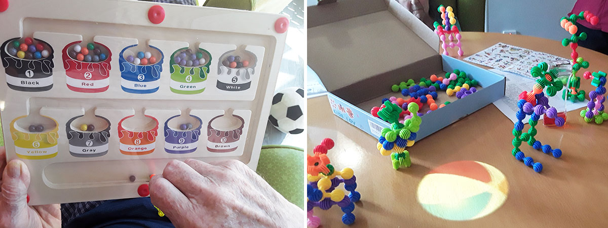 New games at Hengist Field Care Home