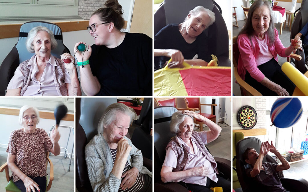 Fun games and laughter at Hengist Field Care Home
