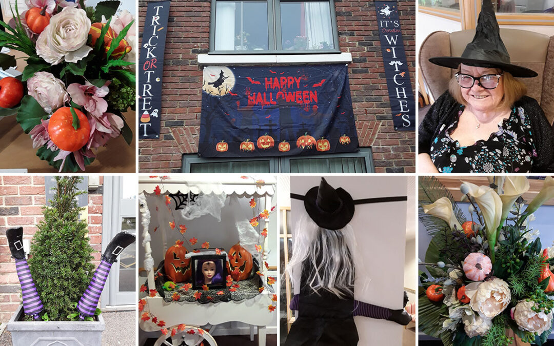 Halloween ready at Hengist Field Care Home
