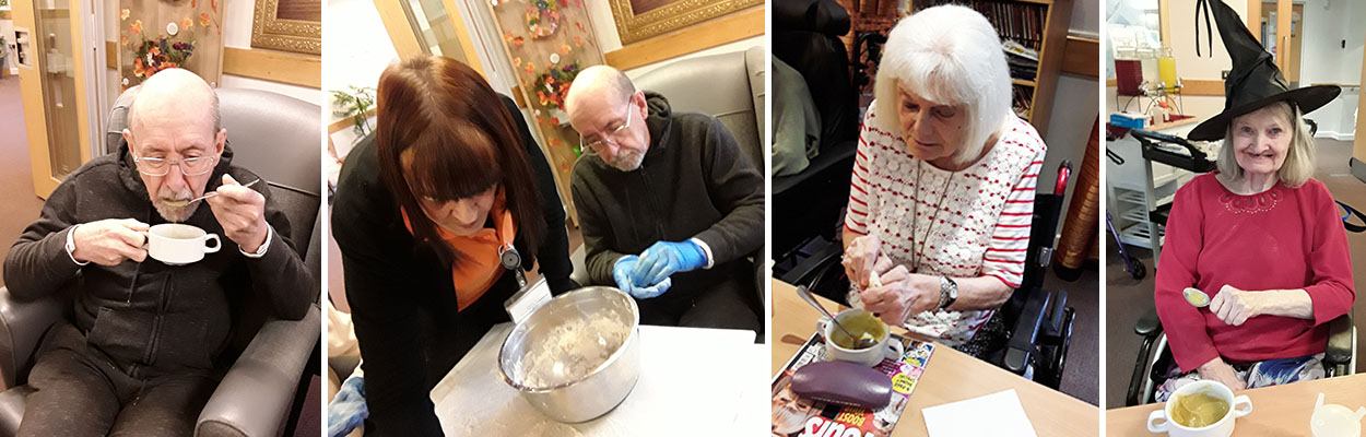 Seasonal cooking at Hengist Field Care Home 