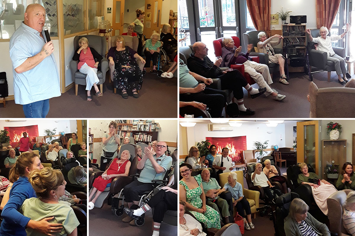 Music with Trevor at Hengist Field Care Home