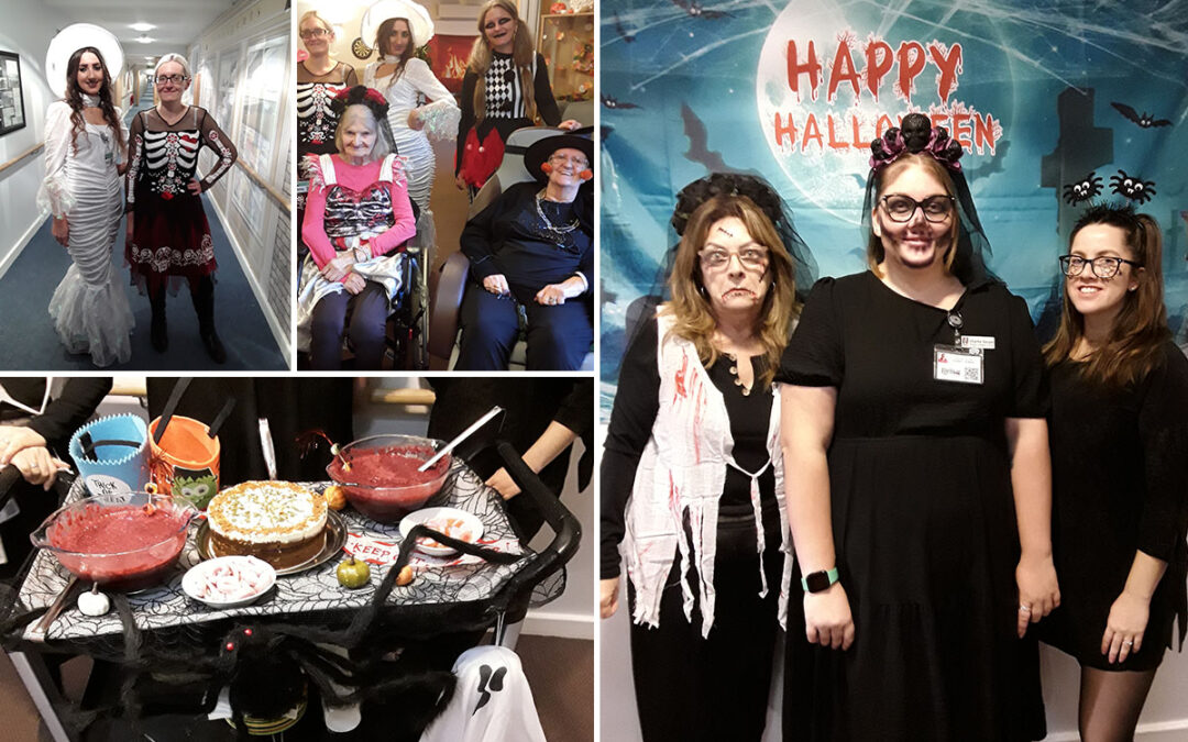 Hengist Field Care Home Halloween fun and fancy dress competition