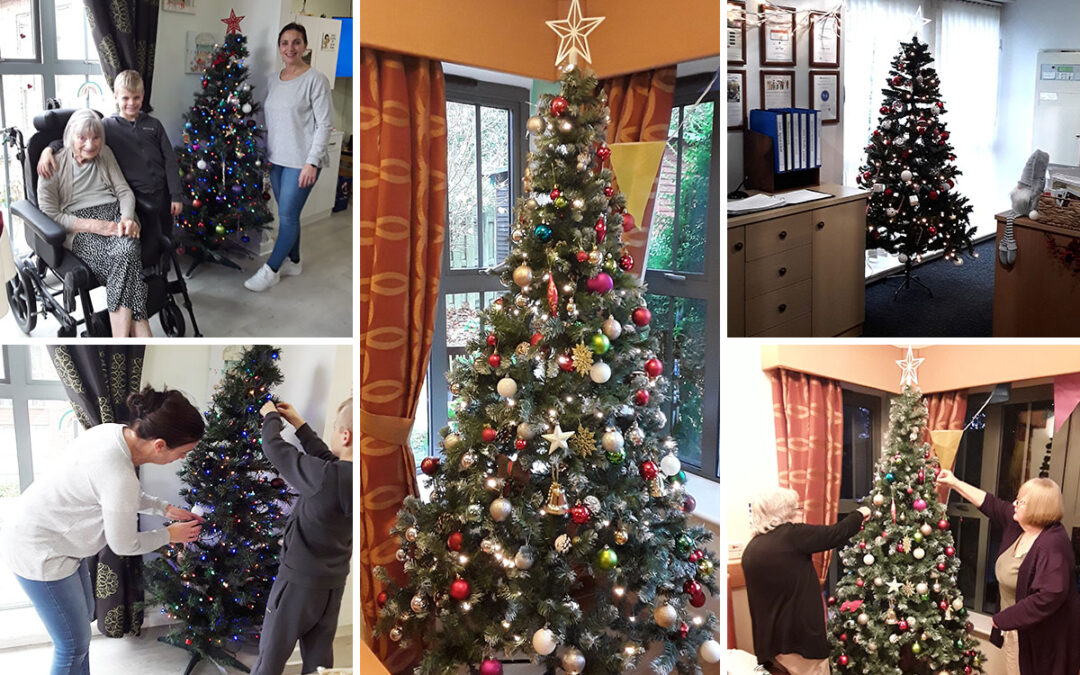 Getting ready for Christmas at Hengist Field Care Home