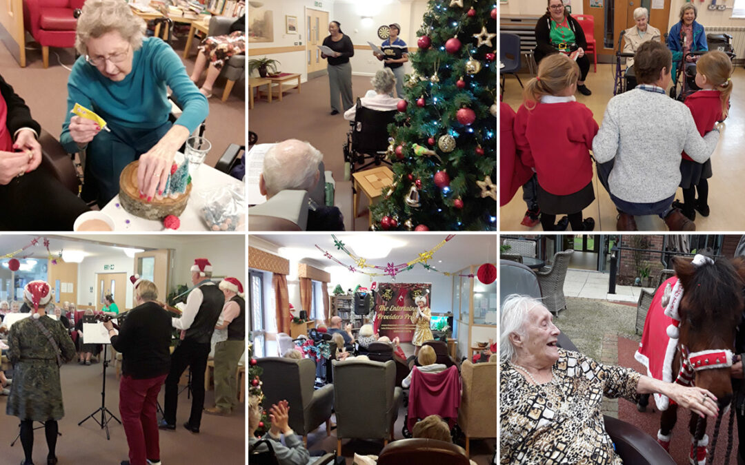 Having a cracking Christmas time at Hengist Field Care Home