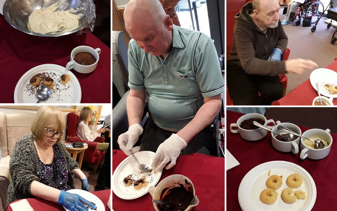 Cookery Club sweet treats at Hengist Field Care Home