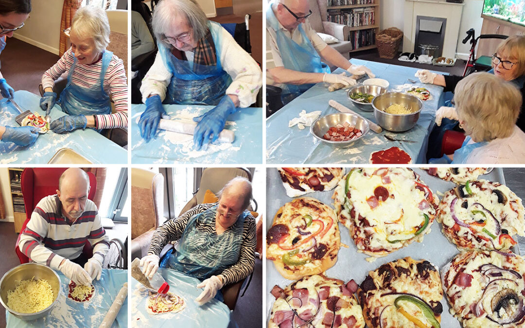 National Pizza Day at Hengist Field Care Home