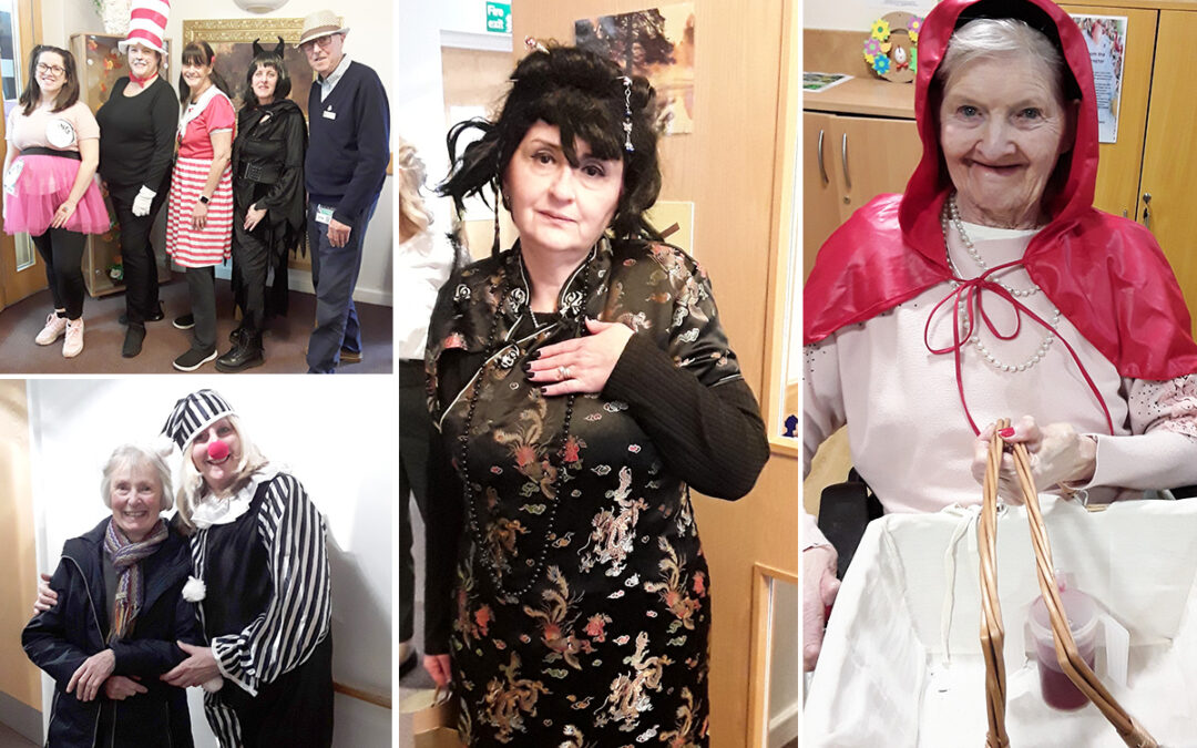 World Book Day and birthday wishes for George at Hengist Field Care Home
