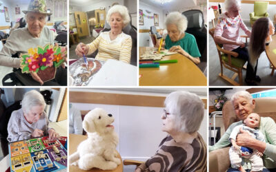 Creative and sensory activities at Hengist Field Care Home