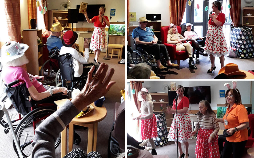 Easter celebrations with music and treats at Hengist Field Care Home