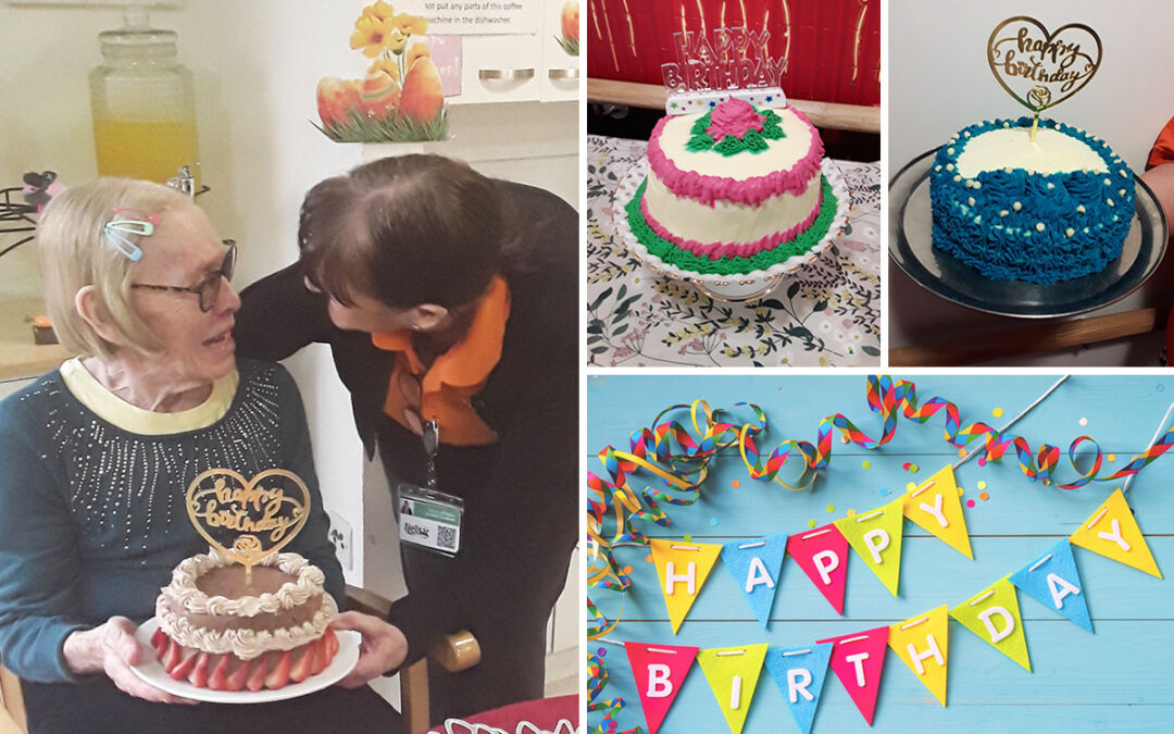 Happy birthday wishes at Hengist Field Care Home