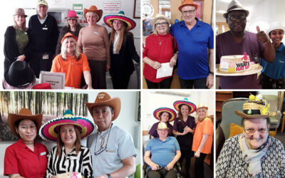 Wear A Hat Day fundraiser at Hengist Field Care Home