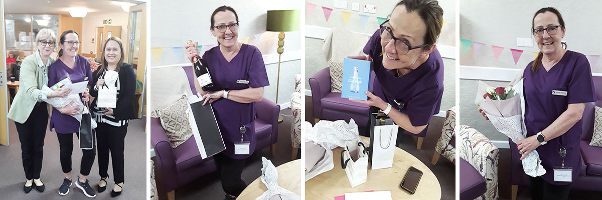 Sharon turns 60 at Hengist Field Care Home